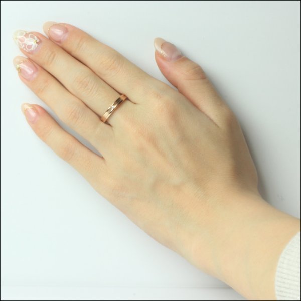 画像3: ステンレス 指輪 誕生石スマートクロス シルバー サージカル ペアリング 錆びない 変色しないリング 記念日のプレゼントにも人気  / ジーラブ