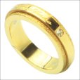 画像1: エンドレス ゴールド　ピンキーリングジュエリー リング 指輪 刻印 錆びないリング (1)