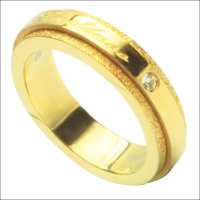 エンドレス ゴールド　ピンキーリングジュエリー リング 指輪 刻印 錆びないリング