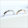 画像3: ル・ボナーリング 幸せになろうね ピンクステンレス 指輪 刻印 名入れ 錆びないリング