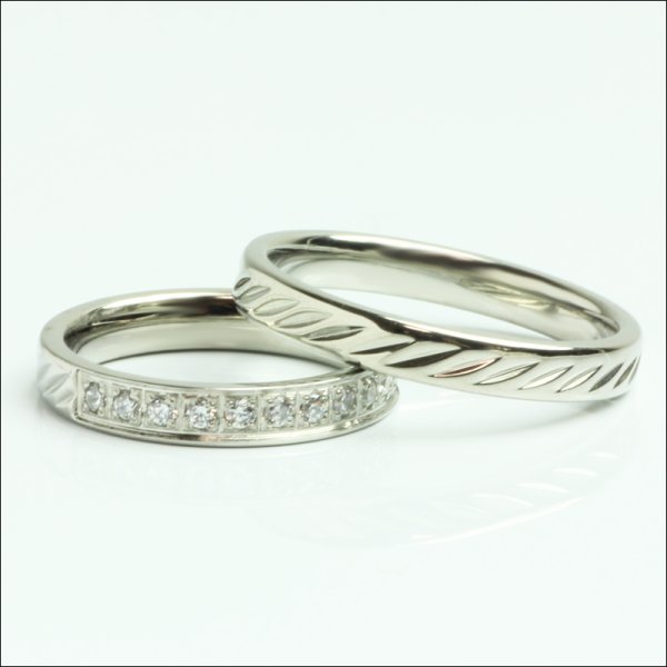 画像7: ステンレス 指輪 シンプル ベビーリーフ シルバーサージカル シングルリング  金属アレルギー対応 アクセサリー１本 錆びない 変色しないリング ギフト用にも人気 / ジーラブ