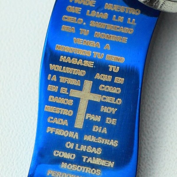 画像5: ウェーブ クロス プレート ♂♀ ペア ペンダントトップ ステンレス ギフト用 / ジーラブ