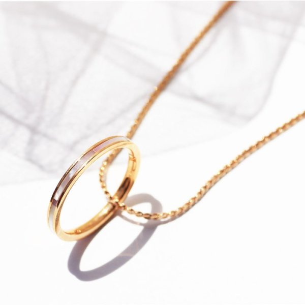 画像7: ステンレス 指輪 レーヴ 夢 ブラックシェルリング シルバーサージカル リング  金属アレルギー対応 アクセサリー 1本価格 金属アレルギー対応 オーロラカラーギフト用にも人気 / ジーラブ