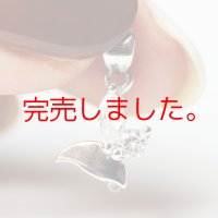 リングホルダー ちょうちょ バタフライ ジルコニア ホルダーネックレス 指輪をネックレスに通す ペンダント クリッカーギフト用 / ジーラブ