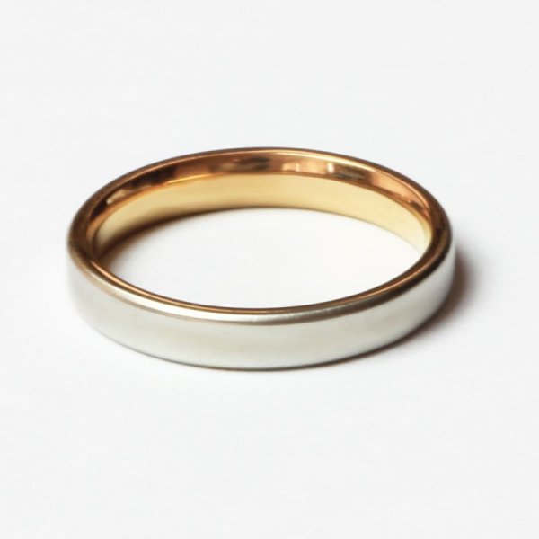 画像4: ステンレス 指輪 グレース優雅 両面刻印  ピンクゴールドシングルリング  金属アレルギー対応 アクセサリー【1本価格】 記念日のクリスマスプレゼントにも人気  / ジーラブ