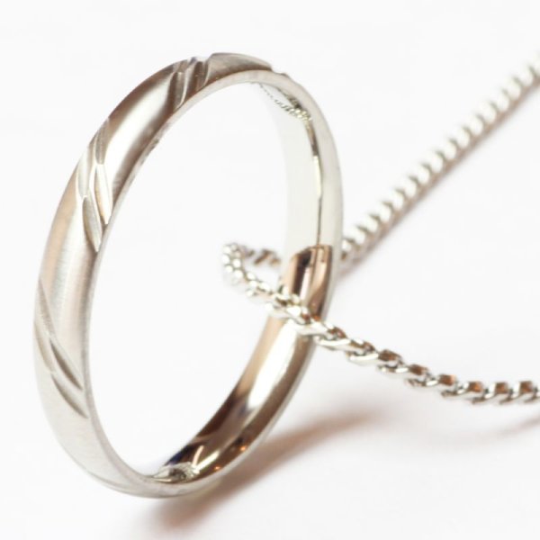 画像12: ステンレス 指輪 3mm アンサンブル シルバー 艶消し シルクマット  リング  金属アレルギー対応 アクセサリー 錆びないリング 単品 / ジーラブギフト用にも人気 / ジーラブ