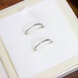 画像12: アンサンブル 極細 1.5mmリング シルバー シルクマットつや消しステンレス リング 指輪 錆びないリング   プレゼントにもおすすめ