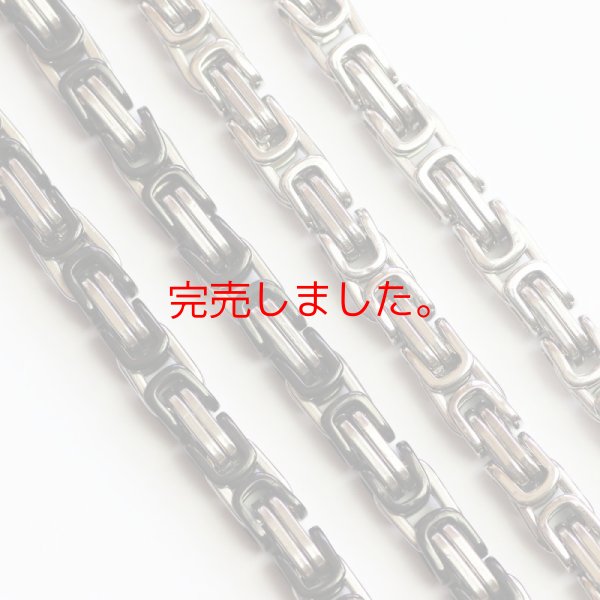 画像4: 圧倒的存在感 極太 6mm インディーロール シルバー 35cm〜80cm 【長さ1cm単位対応】【NE0046】 ネックレス チェーン ステンレス ギフト用 / ジーラブ