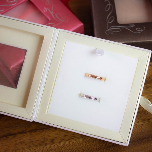 画像3: ステンレス 指輪 ミルグレイン ミル打ち シルバー リング  金属アレルギー対応 アクセサリー 錆びないリング 20代 30代 40代 50代 ギフト用にも人気 / ジーラブ