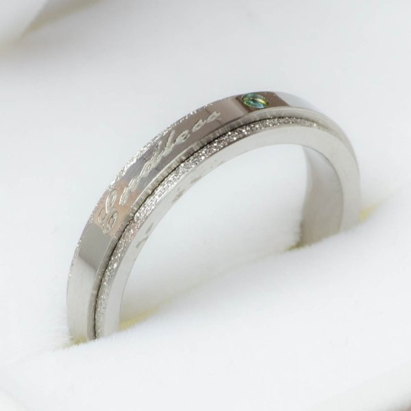 画像4: ステンレス 指輪 エンドレス ENDLESS / 無限 永遠の愛 サージカルペアリング ブライダル マリッジ 316L金属アレルギー対応 つけっぱなしOK ギフト用にも人気 / ジーラブ