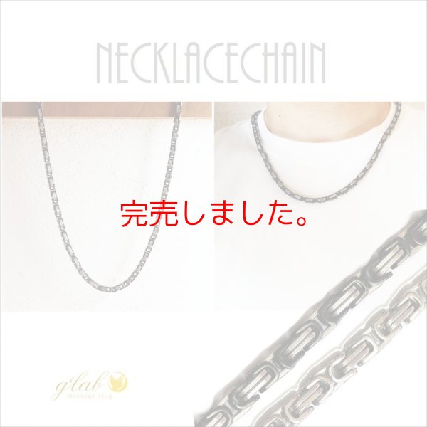 画像3: 6mm 極太 インディーロール ブラック 35cm〜80cm 【長さ1cm単位対応】【NE046】 ネックレス チェーン ステンレス ギフト用 / ジーラブ