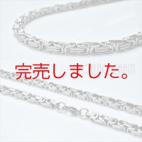 圧倒的存在感 極太 6mm インディーロール シルバー 35cm〜80cm 【長さ1cm単位対応】【NE0046】 ネックレス チェーン ステンレス ギフト用 / ジーラブ
