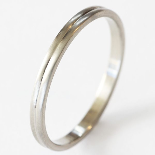 画像9: ステンレス 指輪 天然ダイヤモンド シンプルライン リング ＆ブライダルケース付き la rue（ラ・ルー） ペアリング【ダイヤモンド品質保証付】ギフト用にも人気 / ジーラブ