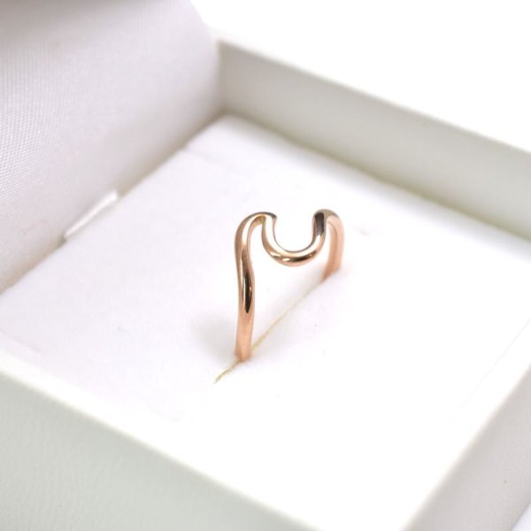 画像7: ステンレス 指輪 HAWAIAN JEWELRY ハワイの波 スクロールデザインウェービーラインリング 自分へのご褒美 ギフト用にも人気 / ジーラブ