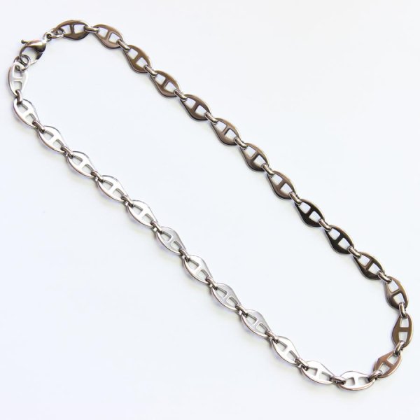 画像2: 長さが選べる  8mm アンカーマリン 35cm〜60cm 【長さ5cm単位】 ネックレス チェーン サージカルステンレス 【chain-0045】