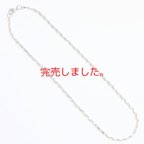 画像2: 2mm ウェッジチップ 35cm〜50cm 【長さ1cm単位対応】 つけっぱなしOK ネックレス チェーン サージカルステンレス 金属アレルギー対応【chain-0051】ギフト用 / ジーラブ