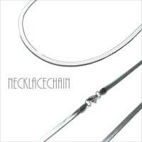 3mm スネークチェーン 50cm つけっぱなしネックレス チェーン サージカルステンレス 316L　金属アレルギー対応 【chain-0047】