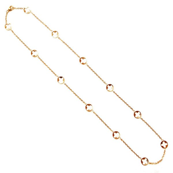 画像3: フラワー 35cm〜60cm 【長さ1cm単位対応】 ネックレス チェーン シルバー ピンクゴールド ゴールド サージカルステンレス 316L 金属アレルギー対応【chain-0057】ギフト用 / ジーラブ