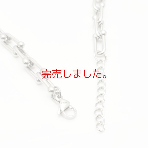 画像3: 7mm ハードウェア定番デザインU字ネックレス 35cm〜80cm 【選べる長さ】 ネックレス チェーン サージカルステンレス つけっぱなしOK メンズアクセ / ジーラブ