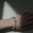 画像11: 天然石 幸せを感じる ブレスレット 翡翠 パール アイオライト ヘマタイト 「繁栄」「純粋」「健康」「長寿」「富」「無垢」「円満」オリジナル 1点物 高品質/ 脱着式誕生石プレートチャーム 刻印可能 / 【M_16】 MAHALO ジーラブ