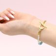 画像8: パワーストーン 天然石 1点物 ラピスラズ &ラリマー & カット水晶 プレート付パーツ選べる 誕生石 birthstone 守護石カラー 宝石質 刻印できるプレート /ギフト用 MAHALO【M_05】 / ジーラブ