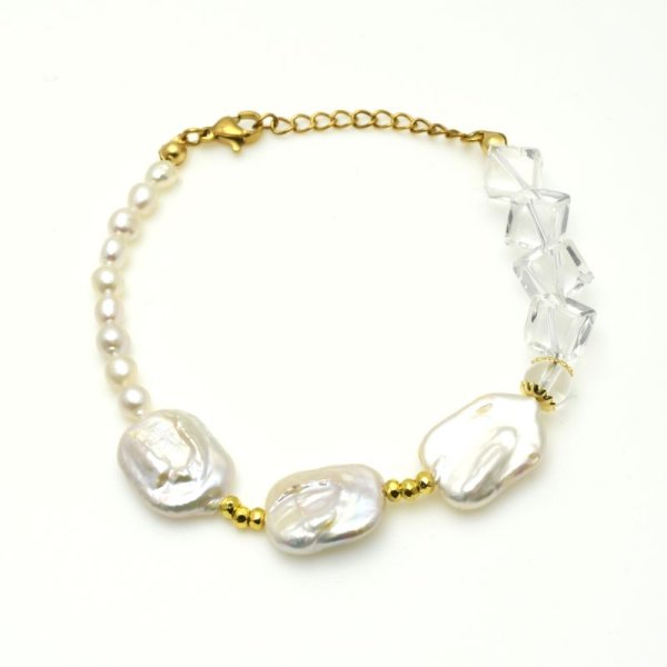 画像5: 天然石ブレスレット オリジナル 1点物 高品質/ 脱着式誕生石プレートチャーム 刻印可能 /ギフト 【M_14】 MAHALO ジーラブ