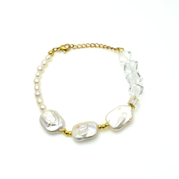 画像4: 天然石ブレスレット オリジナル 1点物 高品質/ 脱着式誕生石プレートチャーム 刻印可能 /ギフト 【M_14】 MAHALO ジーラブ