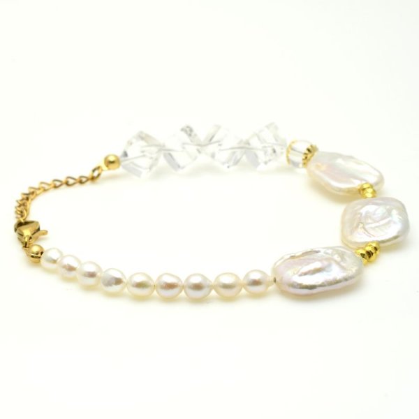 画像6: 天然石ブレスレット オリジナル 1点物 高品質/ 脱着式誕生石プレートチャーム 刻印可能 /ギフト 【M_14】 MAHALO ジーラブ