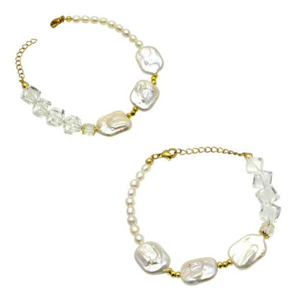 画像9: 天然石ブレスレット オリジナル 1点物 高品質/ 脱着式誕生石プレートチャーム 刻印可能 /ギフト 【M_14】 MAHALO ジーラブ