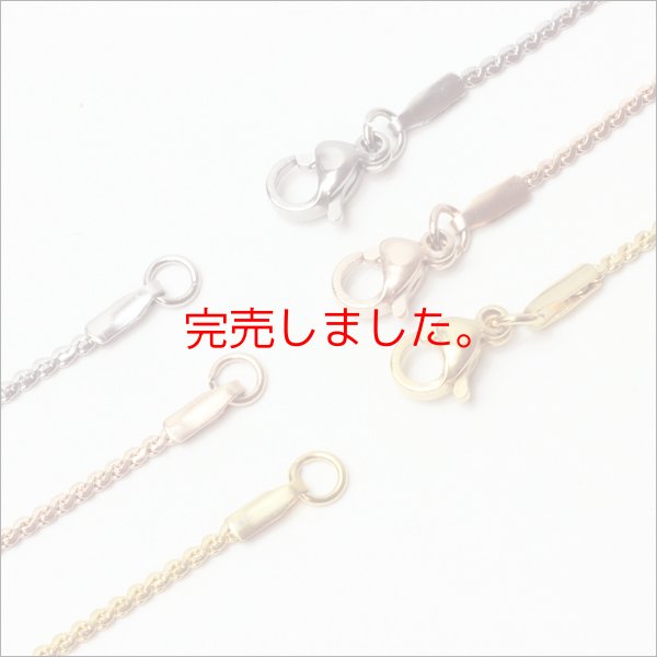 画像7: 【42cm / 50cm】1.4ミリ ヘリンボーン ネックレス チェーン アレルギー対応 ステンレス 316L / ギフト用 / ジーラブ