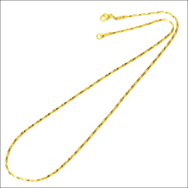 画像4: 【42cm / 50cm】1.4ミリ スエッジ ネックレス チェーン ステンレス 316L 誕生日プレゼント 記念日 高品質 お祝い ギフト用 / ジーラブ