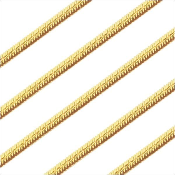 画像6: アレルギーフリー ステンレス 316L 【42cm / 50cm】1.5ミリ スネーク ネックレス チェーン ギフト用 / ジーラブ