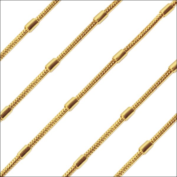 画像7: 【42cm / 50cm】1.7ミリ オメガステーション ネックレス チェーン ステンレス 316L 普段使いしやすい アクセサリー お祝い ギフト用 / ジーラブ