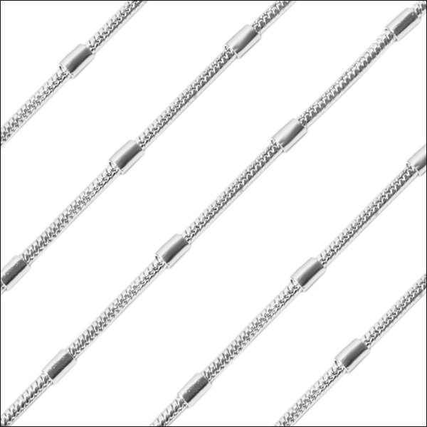 画像8: 【42cm / 50cm】1.7ミリ オメガステーション ネックレス チェーン ステンレス 316L 普段使いしやすい アクセサリー お祝い ギフト用 / ジーラブ