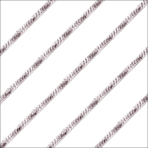 画像7: 細め人気【42cm / 50cm】1.1ミリ ツイスト ネックレス チェーン ステンレス 316L 普段使いしやすい アクセサリー お祝い ギフト用 / ジーラブ