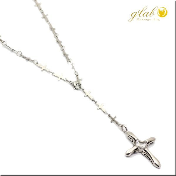 画像3: 9ミリ 珍しいクロス十字架 チェーンステンレス 316L 誕生日プレゼント 記念日 高品質 お祝い ギフト用 / ジーラブ