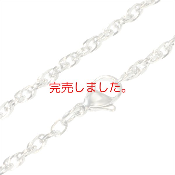 画像5: 2.5ミリ ダブルアズキ ステンレス 316L 普段使いしやすい アクセサリー お祝い ギフト用 / ジーラブ