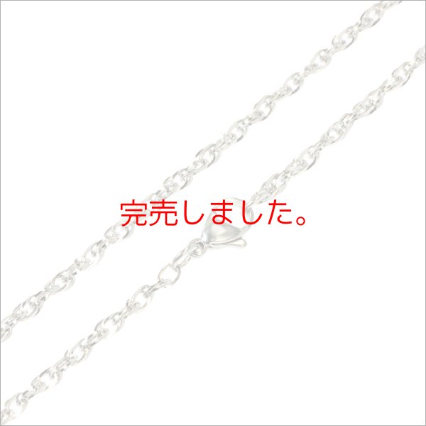 画像4: 2.5ミリ ダブルアズキ ステンレス 316L 普段使いしやすい アクセサリー お祝い ギフト用 / ジーラブ