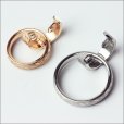 画像11: ハワイアン リングホルダー ペンダント スティール シルバー 指輪 を ネックレス に 通す クリッカー ステンレス 便利 パーツ アクセサリー
