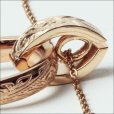 画像8: ハワイアン リングホルダー ペンダント ピンクゴールド 指輪 を ネックレス に 通す クリッカー ステンレス 便利 パーツ アクセサリー aab_gpss843