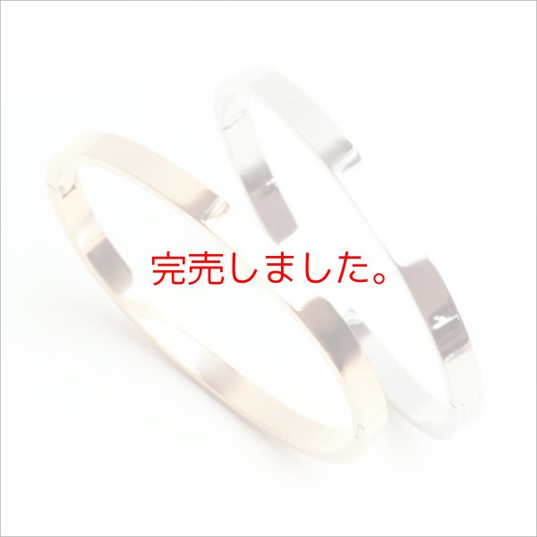 画像6: ステンレス バングル ピンクゴールド / 6ミリ幅 ハワイアン ホワイト シェル バングル 普段使いしやすい アクセサリー お祝い ギフト用 / ジーラブ