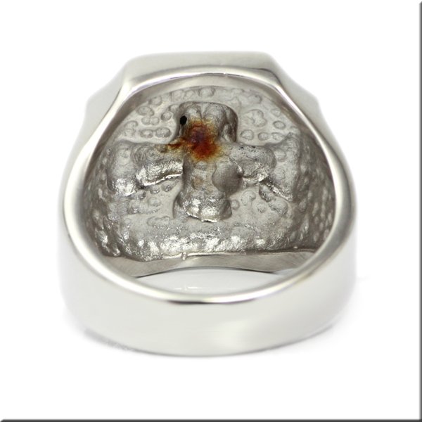 画像5: ステンレス 指輪 アイアン クロス / 勲章 の 紋章 リング / 316L /   金属アレルギー対応 アクセサリー 錆びない ボリュームリングギフト用にも人気 / ジーラブ