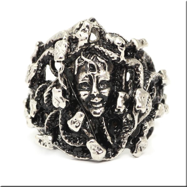 画像4: ステンレス 指輪 メデューサ ギリシャ神話 女神の ハード  リング / 316L /  金属アレルギー対応 アクセサリー 錆びないリング ギフト用にも人気 / ジーラブ