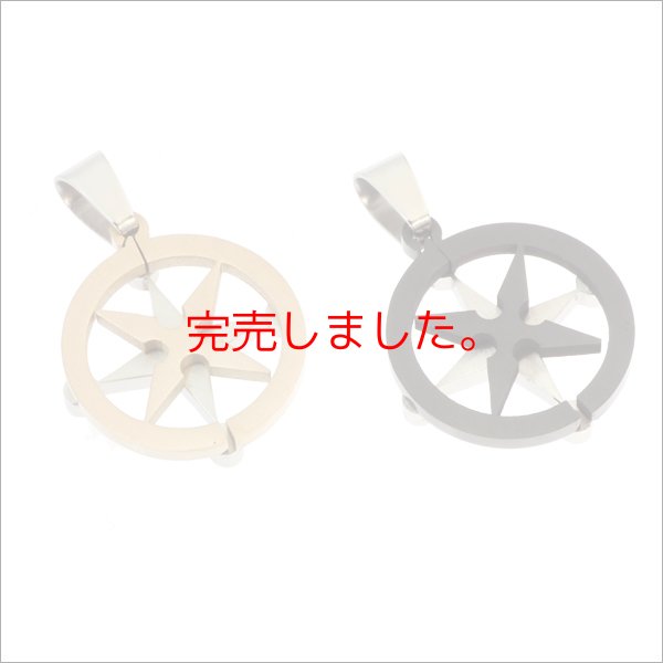 画像7: コンパス ブラック ORピンク ステンレス ネックレス トップ 316L 誕生日プレゼント 記念日 高品質 お祝い ギフト用 / ジーラブ