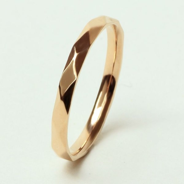 画像5: ステンレス 指輪 リヤン Lien フランス語で 絆ピンクゴールドサージカル リング  金属アレルギー対応 アクセサリー 錆びないリング 記念日のプレゼントにも人気  / ジーラブ