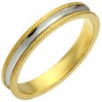 画像2: ジュレ Jurer 誓い ステンレスリング ゴールド指輪 刻印 名入れ 錆びないリング   プレゼントにもおすすめ (2)