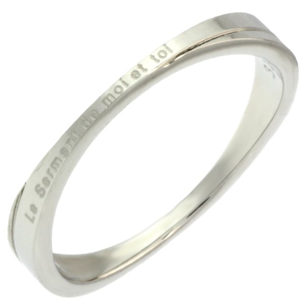 画像2: ユニオンリング　シルバーsilverS316Lステンレス 指輪 刻印 名入れ 錆びないリング