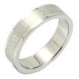 画像3: メタリック ローマ 数字 サージカルステンレスリング 指輪 刻印 名入れ 錆びないリング