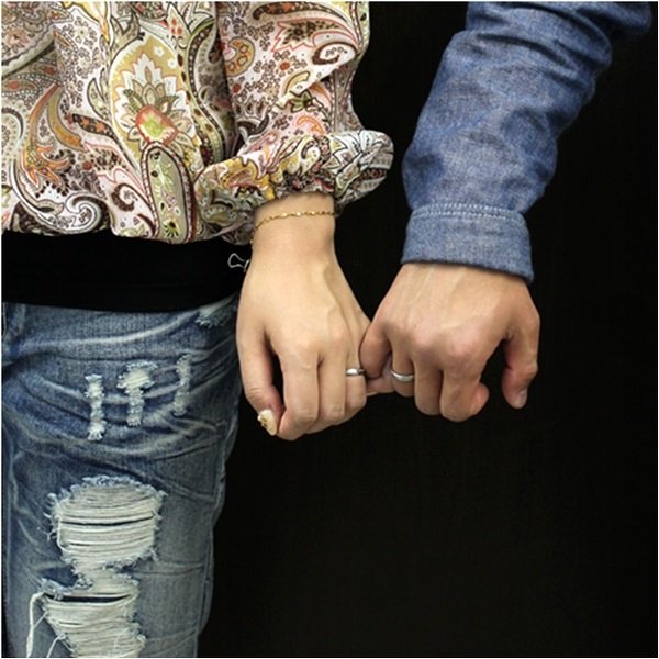 画像4: ステンレス 指輪 ウィズ・ユー ゴールド with you あなたと共に  金属アレルギー対応 アクセサリー 刻印 名入れ 錆びない 変色しないリング ギフト用にも人気 / ジーラブ