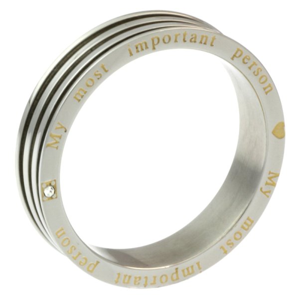 画像4: ステンレス 指輪 ラブパーソンシルバー 一番大切な人   金属アレルギー対応 アクセサリー 刻印 名入れ 錆びないリング 記念日のプレゼントにも人気  / ジーラブ